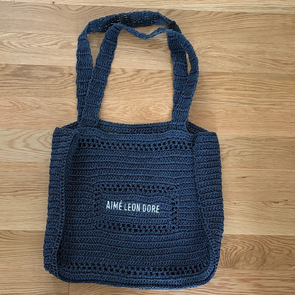 Aime Leon Dore Crochet Tote Bag
